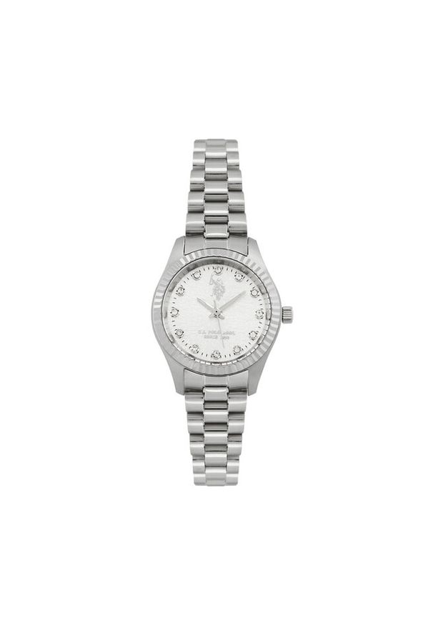 Zegarek U.S. Polo Assn.. Kolor: srebrny