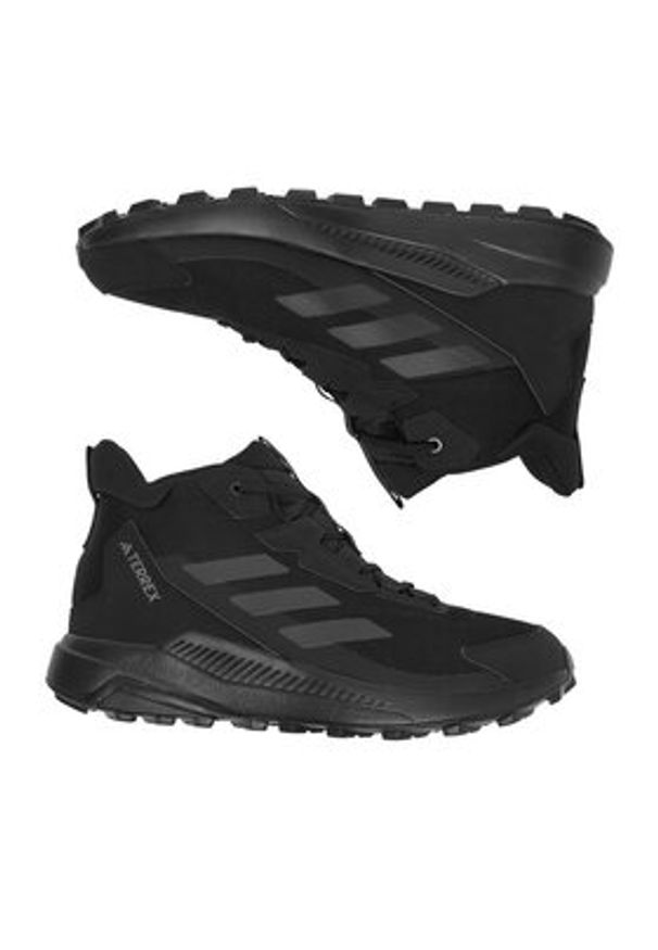 Adidas - adidas Trekkingi WB-TERREX ANYLANDER MID IE1473 Czarny. Kolor: czarny. Materiał: materiał. Model: Adidas Terrex. Sport: turystyka piesza