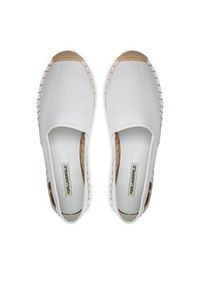 Karl Lagerfeld - KARL LAGERFELD Espadryle KL80111N Biały. Kolor: biały