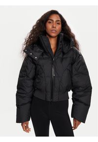 Adidas by Stella McCartney - adidas by Stella McCartney Kurtka zimowa JW2027 Czarny Loose Fit. Kolor: czarny. Materiał: syntetyk. Sezon: zima #1