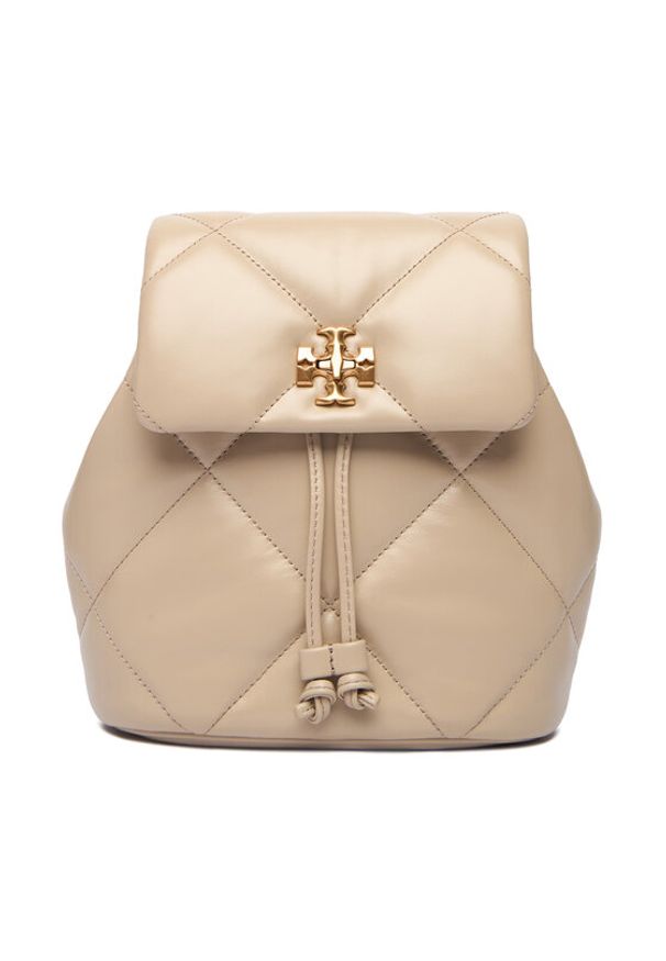 Tory Burch Plecak Kira Diamond Quilt Small Bacpack 170485 Écru. Materiał: skóra