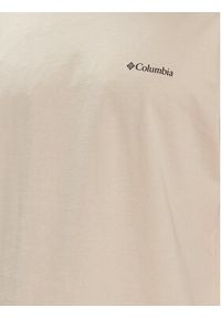 columbia - Columbia T-Shirt Basic Logo 1680053 Beżowy Regular Fit. Kolor: beżowy. Materiał: bawełna #4