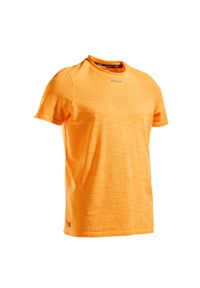 ARTENGO - Koszulka tenis 900 dla chłopców. Kolor: wielokolorowy, żółty, pomarańczowy. Materiał: poliamid, poliester, materiał. Sezon: lato. Sport: tenis