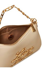 Love Moschino - LOVE MOSCHINO Torebka JC4313PP0LKK0110 Beżowy. Kolor: beżowy. Materiał: skórzane
