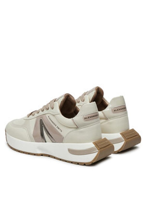 Alexander Smith Sneakersy Hyde 1307 Écru. Materiał: skóra