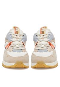 Rieker Revolution Lifestyle Sneakersy W2501-82 Beżowy. Kolor: beżowy. Materiał: materiał #7