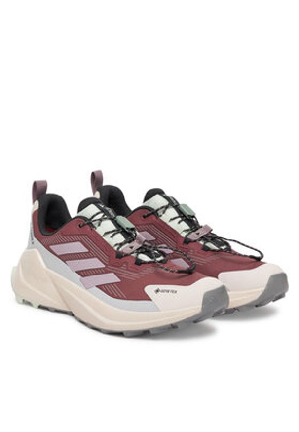 Adidas - adidas Trekkingi Terrex Trailmaker 2 GORE-TEX Speed Lace JP5242 Bordowy. Kolor: czerwony. Materiał: materiał