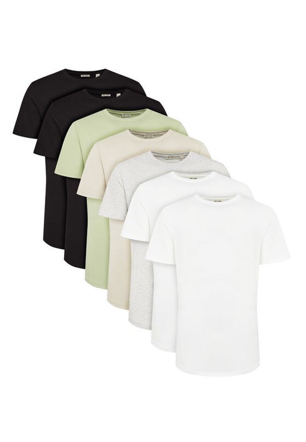 Only & Sons Komplet 7 t-shirtów Jeff 22034804 Kolorowy Regular Fit. Materiał: syntetyk. Wzór: kolorowy