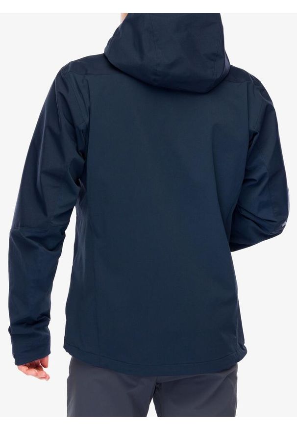 Kurtka softshell męska Montane Nordes Hoodie. Kolor: niebieski. Materiał: softshell