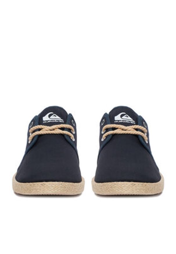 Quiksilver Espadryle CWBEO-WAVESTRIDE-02 Granatowy. Kolor: niebieski. Materiał: materiał
