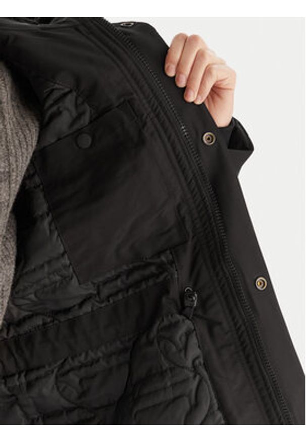 G-Star RAW - G-Star Raw Kurtka zimowa Vodan 2.0 D26966-D908 Czarny Relaxed Fit. Kolor: czarny. Materiał: syntetyk. Sezon: zima