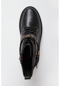 Pinko - Trapery damskie skórzane PINKO. Materiał: skóra #5