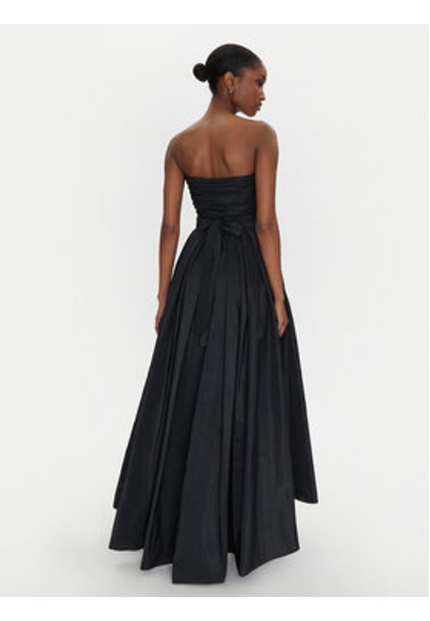 Pinko - PINKO Sukienka wieczorowa 104937 Y3LE Czarny Regular Fit. Kolor: czarny. Materiał: syntetyk. Styl: wizytowy