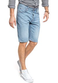 Lee - SPODENKI LEE 5 POCKET SHORT FLICK LIGHT L73ELJIR. Materiał: jeans #2