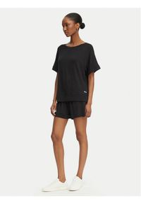 BOSS Piżama Element 50561022 Czarny Relaxed Fit. Kolor: czarny. Materiał: wiskoza #1