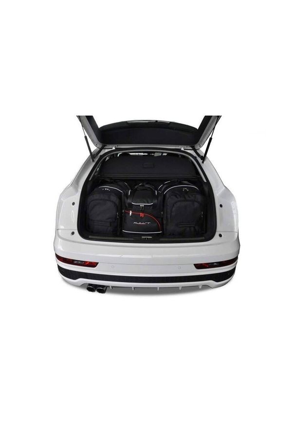 KJUST - Torby Do Bagażnika Audi Q3 2011-2018 4Szt Kjust. Kolor: czarny. Styl: sportowy