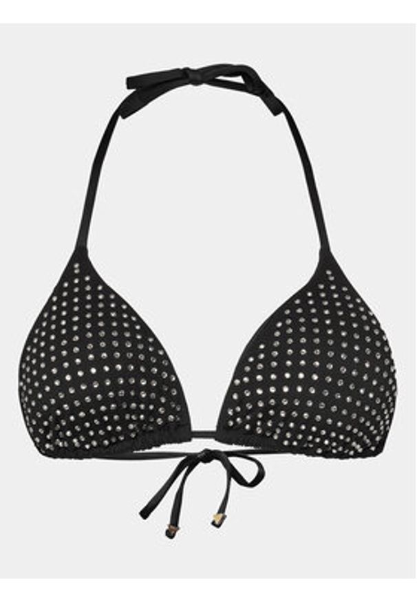 Guess Góra od bikini E4GJ07 KC5Z0 Czarny. Kolor: czarny. Materiał: syntetyk