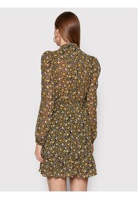 Morgan Sukienka koszulowa 221-ROSILA.F Żółty Regular Fit. Kolor: żółty. Materiał: syntetyk. Typ sukienki: koszulowe #4
