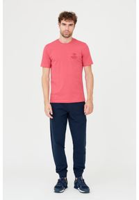 Aeronautica Militare - AERONAUTICA MILITARE Granatowe męskie spodnie dresowe, Rozmiar S. Kolor: niebieski. Materiał: dresówka #4