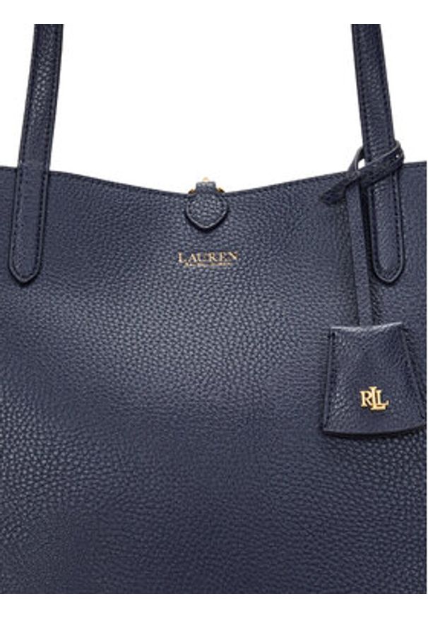 Lauren Ralph Lauren - LAUREN RALPH LAUREN Torebka 431795329066 Granatowy. Kolor: niebieski. Materiał: skórzane