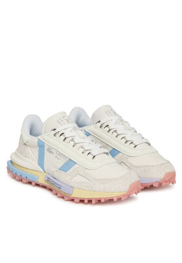 Lacoste Sneakersy Elite 7-50SFA0074 Biały. Kolor: biały. Materiał: materiał