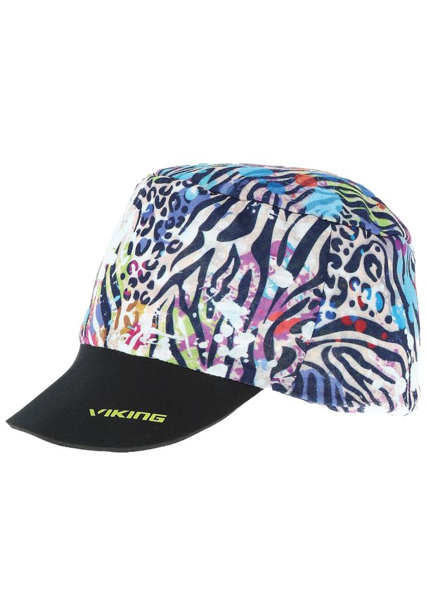 Czapka damska z ochroną UV Viking Moko Outdoor. Kolor: wielokolorowy. Styl: sportowy