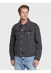 Calvin Klein Jeans Kurtka jeansowa J30J322767 Szary Regular Fit. Kolor: szary. Materiał: bawełna #1