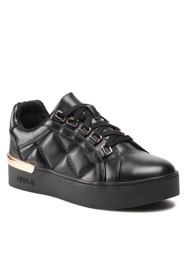 Sneakersy QUAZI. Kolor: czarny