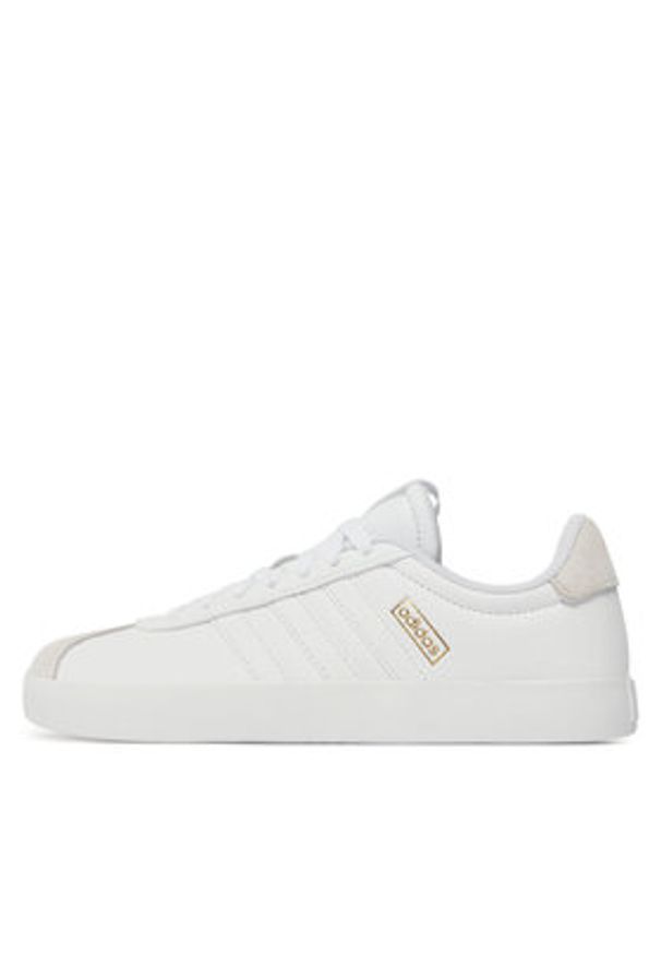 Adidas - adidas Sneakersy VL Court 3.0 Low Skateboarding ID8795 Biały. Kolor: biały. Materiał: skóra, zamsz. Sport: skateboard
