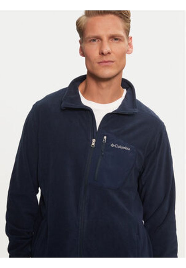 columbia - Columbia Polar Klamath Range™ 2013604 Granatowy Regular Fit. Kolor: niebieski. Materiał: syntetyk