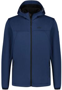 Jack Wolfskin - Kurtka Softshell Kjelvik Dario dla Mężczyzn XL - Niebieska Wodoodporna. Kolor: niebieski. Materiał: softshell. Sport: turystyka piesza