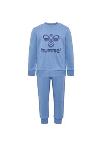 Dres dla chłopca Hummel Larine. Okazja: na uczelnię. Kolor: niebieski. Materiał: dresówka
