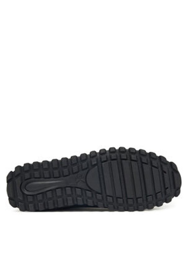 Calvin Klein Sneakersy Low Profile Runner Lth Mg YW0YW02049 Czarny. Kolor: czarny. Materiał: skóra