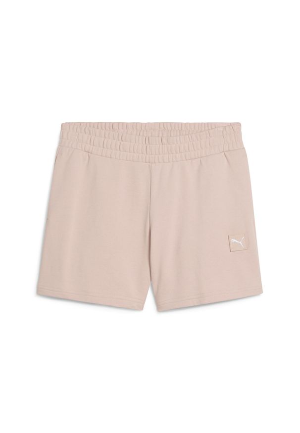 Damskie szorty mid-rise Puma ESS Elevated 53. Kolor: różowy