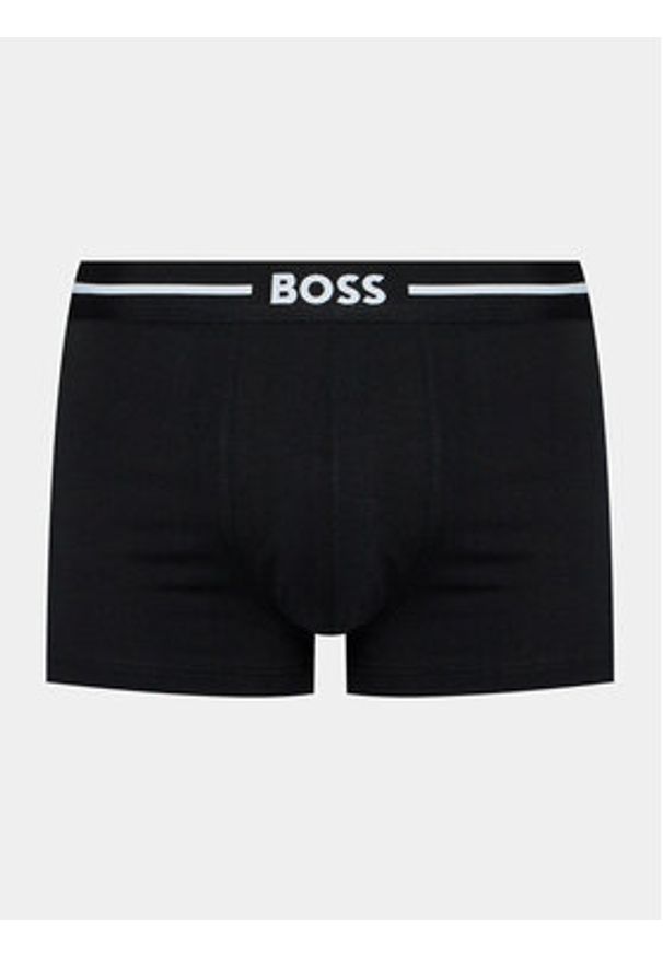 BOSS - Boss Komplet 3 par bokserek Trunk 3P Bold 50510687 Czarny. Kolor: czarny. Materiał: bawełna