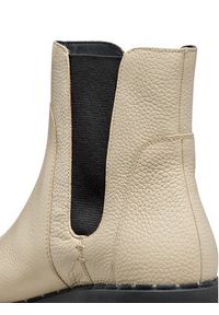 Geox Sztyblety D Felleny D46XEC 046NH C6182 Écru. Materiał: materiał