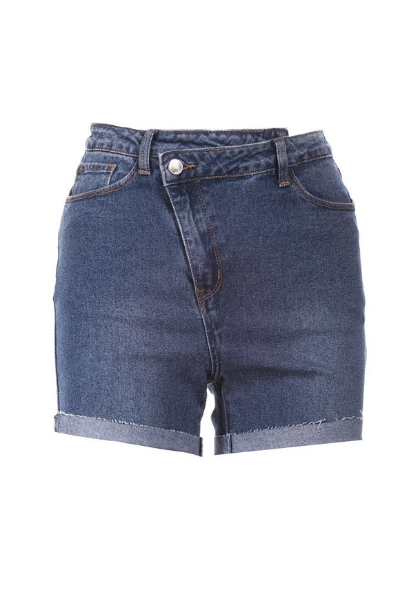 Renee - Niebieskie Szorty Jeniella. Kolor: niebieski. Materiał: jeans. Długość: krótkie