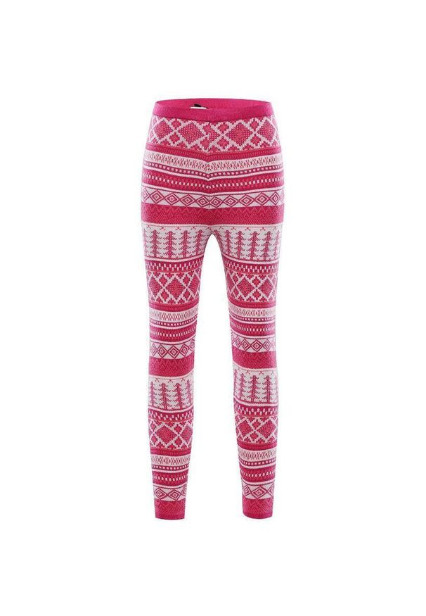 ALPINE PRO legginsy dziecięce Coolo S. Kolor: zielony. Sezon: zima