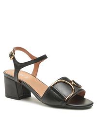 Geox Sandały D New Eraklia 50 D35RNB000TUC9999 Czarny. Kolor: czarny. Materiał: skóra #6