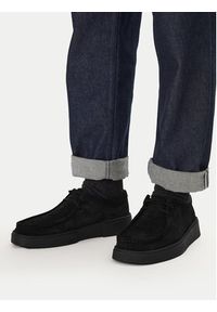 Clarks Półbuty Torview 26183435 Czarny. Kolor: czarny. Materiał: zamsz, skóra #2
