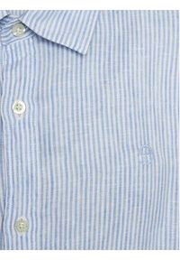 North Sails Koszula 664317 Niebieski Regular Fit. Kolor: niebieski. Materiał: len #3