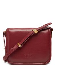 Pinko - PINKO Torebka Love Box Bag Fl Mini PE 25 PLTT 104297 A26J Bordowy. Kolor: czerwony. Materiał: skórzane #5