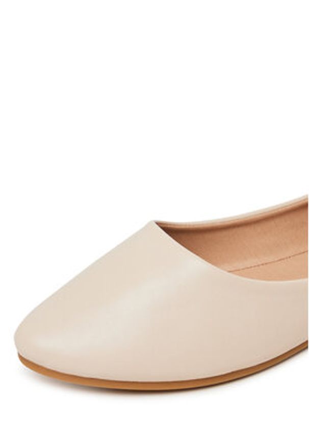 Jenny - JENNY Baleriny CAMILLE WSS20701-01 Beżowy. Kolor: beżowy. Materiał: materiał, syntetyk