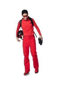 Koszulka termoaktywna Rossignol Classique 1/2 Zip czerwona. Kolor: czerwony. Sezon: zima. Sport: narciarstwo #2