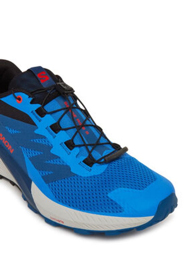 salomon - Salomon Buty do biegania Sense Ride 5 L47808600 Niebieski. Kolor: niebieski. Materiał: materiał