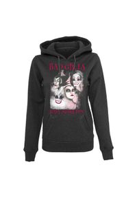 Urban Classics - Damska bluza z kapturem urban Classic bad gir have more fun. Typ kołnierza: kaptur. Kolor: brązowy #1