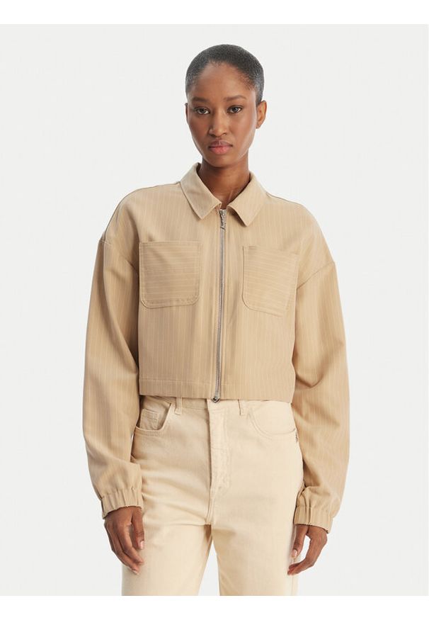 Hugo - HUGO Kurtka przejściowa Aribabi-1 B 50552372 Kolorowy Oversize. Materiał: syntetyk. Wzór: kolorowy