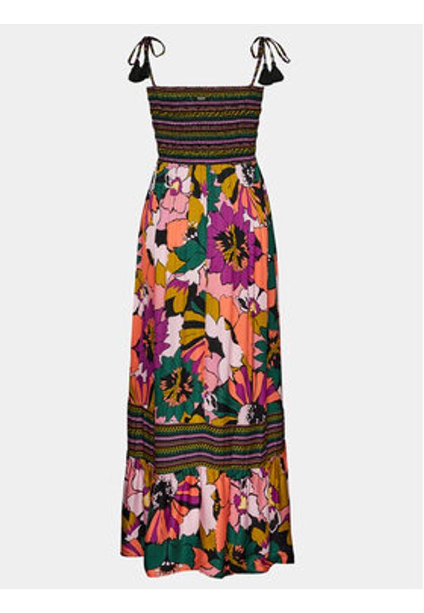 Maaji Sukienka letnia PT1668CLD007 Kolorowy Regular Fit. Materiał: wiskoza. Wzór: kolorowy. Sezon: lato