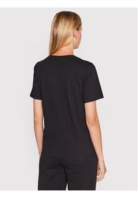 Trussardi Jeans - Trussardi T-Shirt Logo 56T00505 Czarny Regular Fit. Kolor: czarny. Materiał: bawełna #4