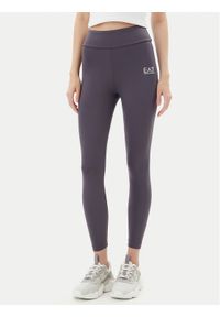EA7 Emporio Armani Legginsy 7W000232 AF12625 U8115 Szary Slim Fit. Kolor: szary. Materiał: syntetyk